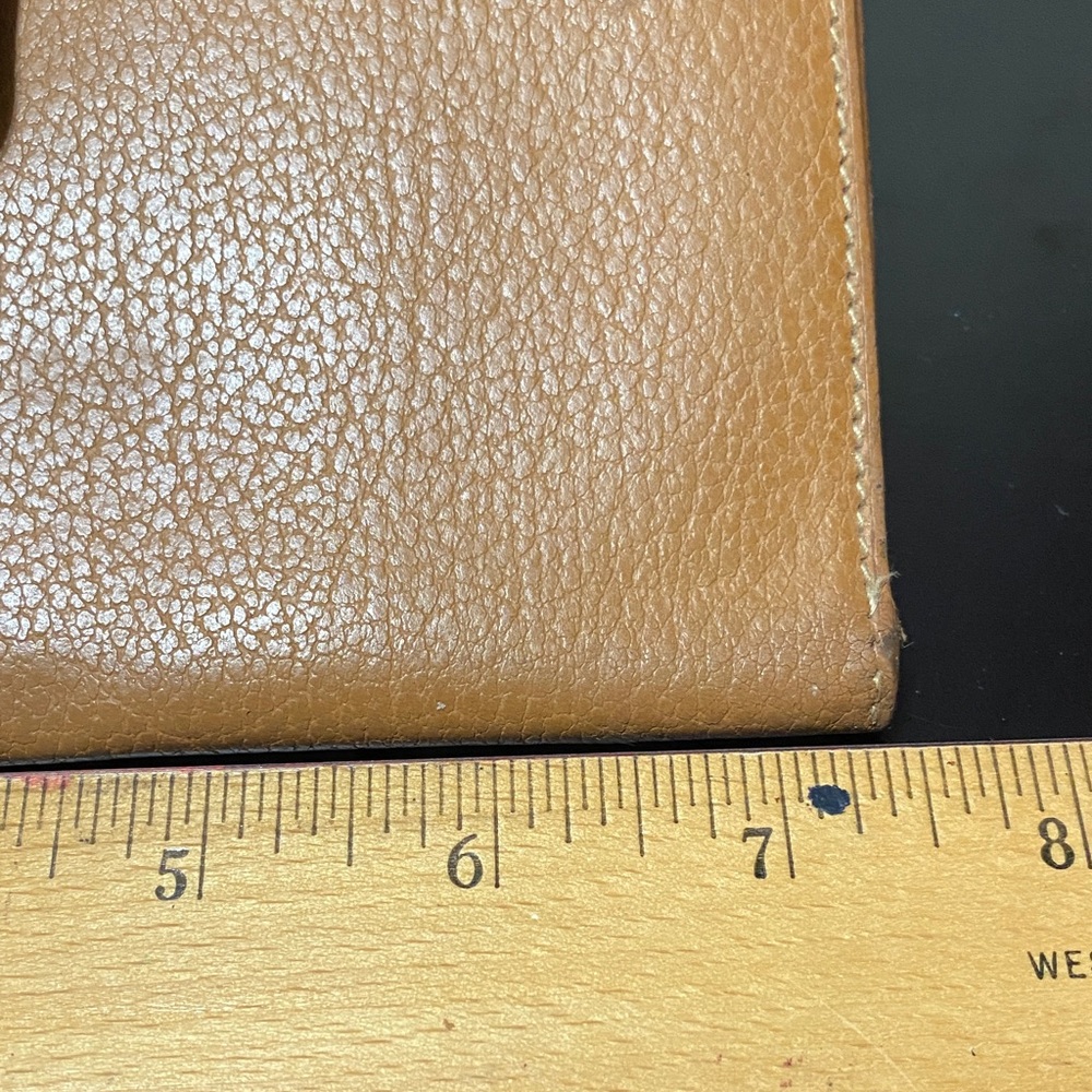 Gucci vintage Tan Leather long Women's Wallet - Picture 14 of 16